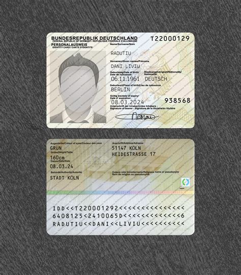 german id card rfid|german id card address.